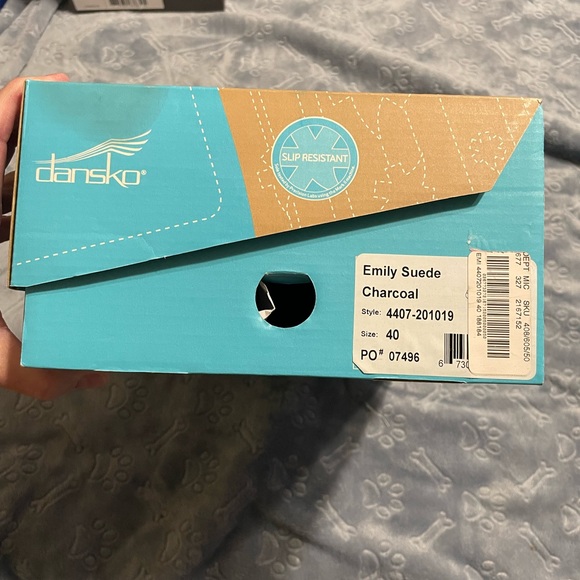 Dansko Emily Suede in Charcoal Size 40/9-9.5 - Picture 6 of 6